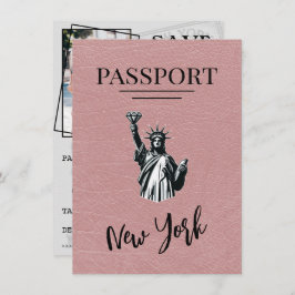 Dusty Ro New York City Passport Spara datum Spara Datumet