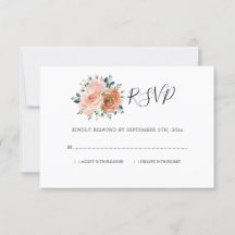 Dusty Ro Rosa Coral Peach Botanical Bröllop