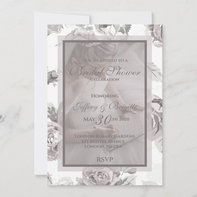 Dusty ro rosa möhippa  meddelande (Framsida)