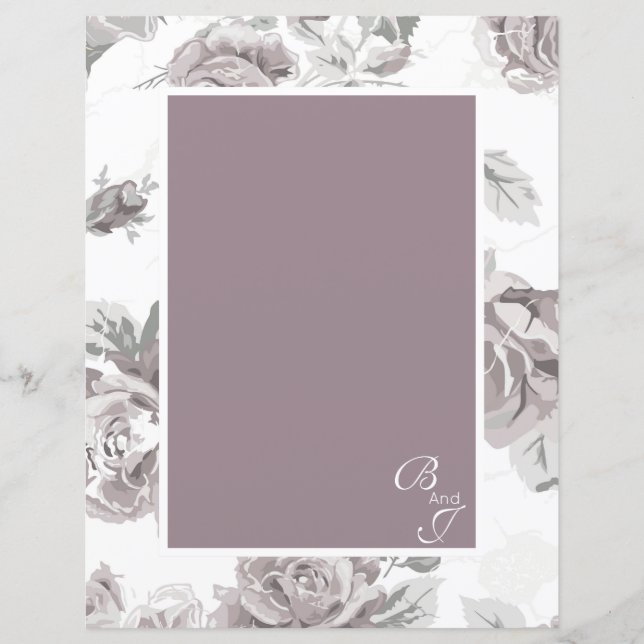 Dusty ro rosa Papprare Lakan (Framsida)