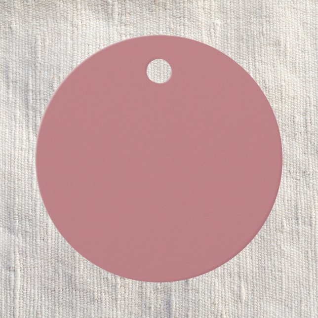 Dusty Ro Solid Färg Gåvor Etiketter (Skapare uppladdad)