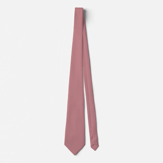 Dusty Ro Solid Färg Slips (Framsida)