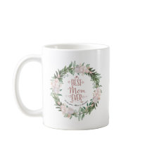 Dusty Rosa Blommigt WAN Best Mamma Aldrig Mors dag