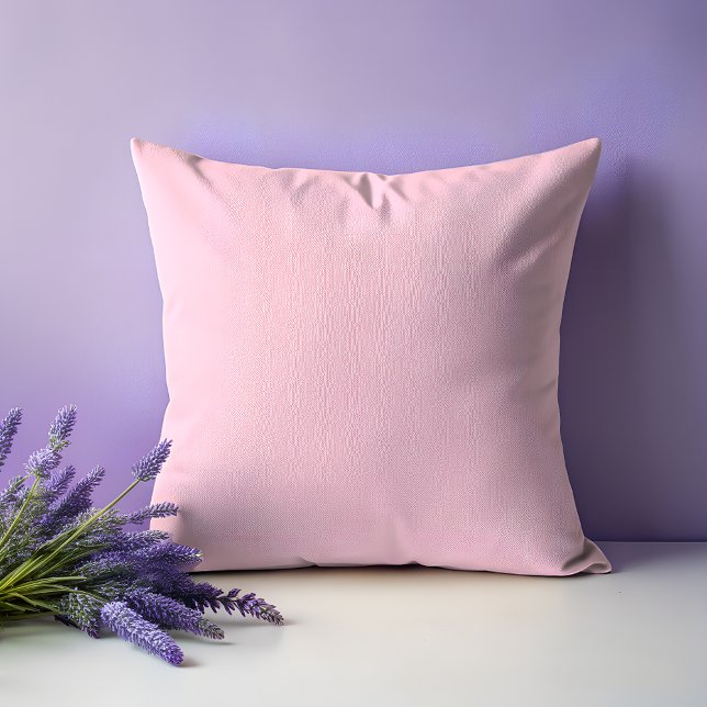 Dusty Rosa Dekorativ kudde (Dusty Pink Throw Pillow)