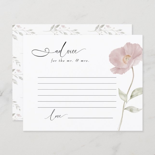 Dusty Rosa Flowers | MÖHIPPA | Råd (Fram/baksida)