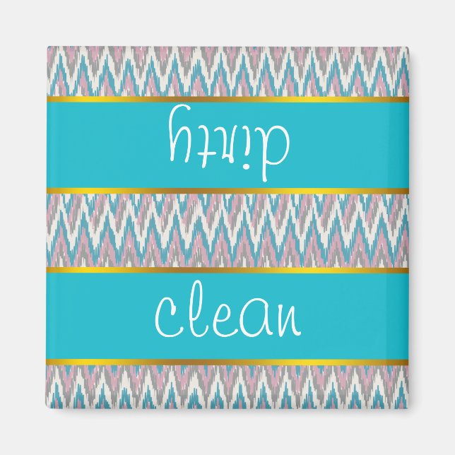 Dusty Rosa och Blue Kat Magnet (Framsidan)