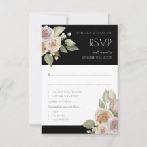 Dusty Rosa Peach Ro Botanical Black Bröllop