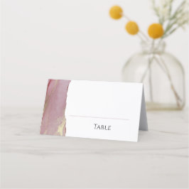 Dusty Rosa Viva Magenta Bröllop-platskort Placeringskort