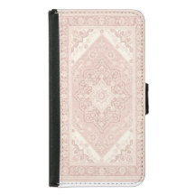 Dusty Rose Boho Diamant Matt Samsung Fodral