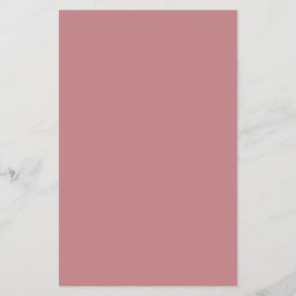 Dusty Rose Enfärgad Flygblad