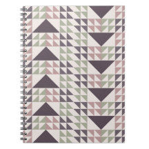 Dusty Rose Geometriskt Täcke Mönster