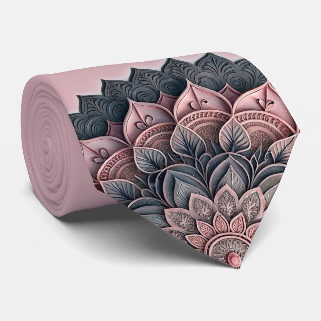 Dusty Rose Mandala Slipknot Slips (Rullad)