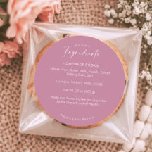 Dusty Rose Rosa Bakery Ingredienser