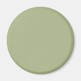 Dusty Sage Green Solid Color Magnet