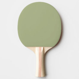 Dusty Sage Grönt Solid Färg Pingisracket