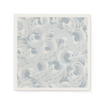 Dusty Teal Blue Mönster