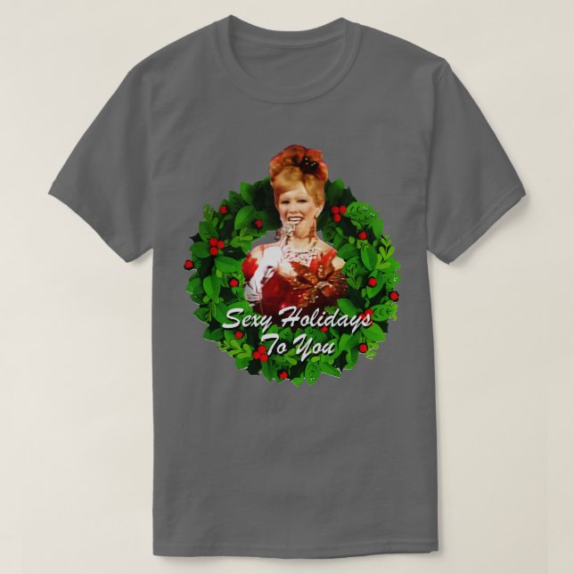 Dusty Towne Sexy Helgdag Speciell SCTV T Shirt (Design framsida)