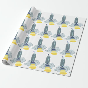 Dusty Vacuuming Presentpapper