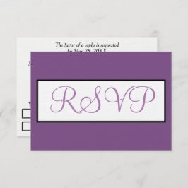 Dusty Violet Bröllop OSA Script