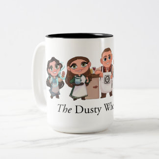 Dusty Wheel-familjen: Två Tone Mugg