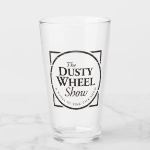 Dusty Wheel visar glaset Podcast Logotyp Pub Glaskopp