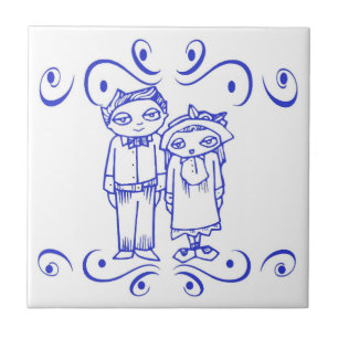 Dutch Blue Kids Kakelplatta