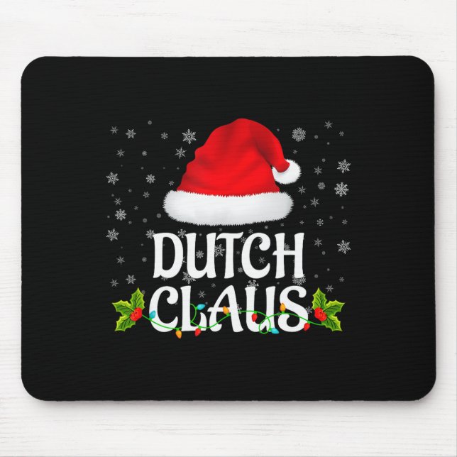 Dutch Claus Christmas Lights Santa Pajama Family M Musmatta (Framsidan)