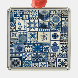 Dutch Delft Julgransprydnad Metall