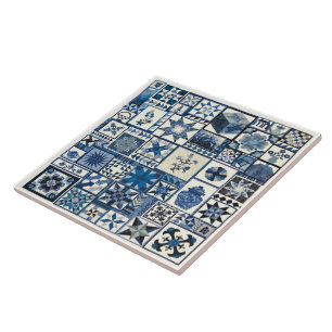 Dutch Delft Kakelplatta