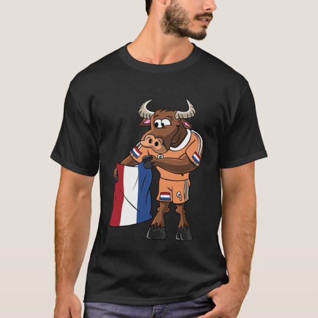 Dutch Fan Taurus T Shirt (Framsida)