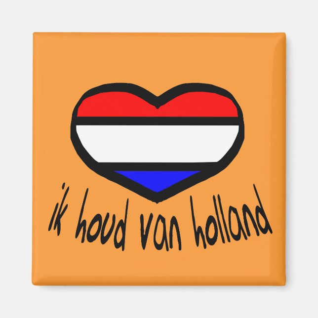 Dutch Fridge Magnet (Framsidan)