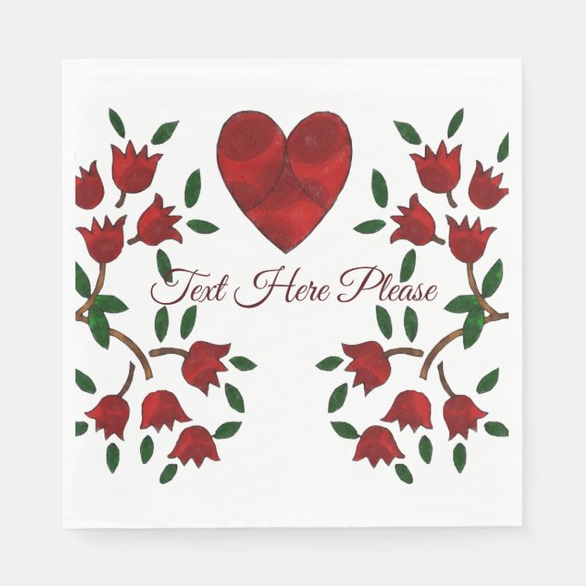 Dutch Heart Pappersservett (Framsidan)