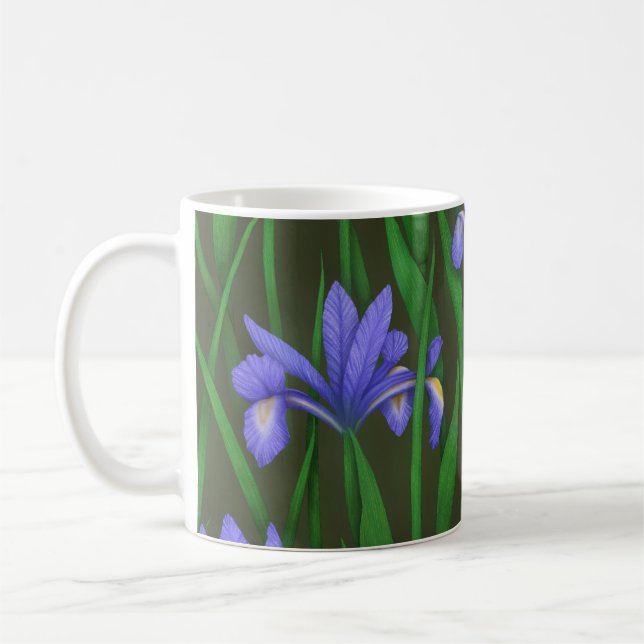 Dutch Iris Kaffemugg (Vänster)