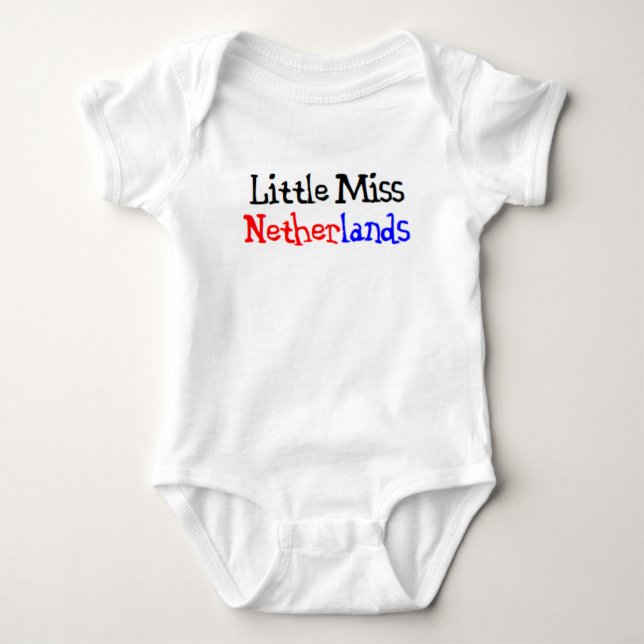 Dutch lille miss t shirt (Framsida)