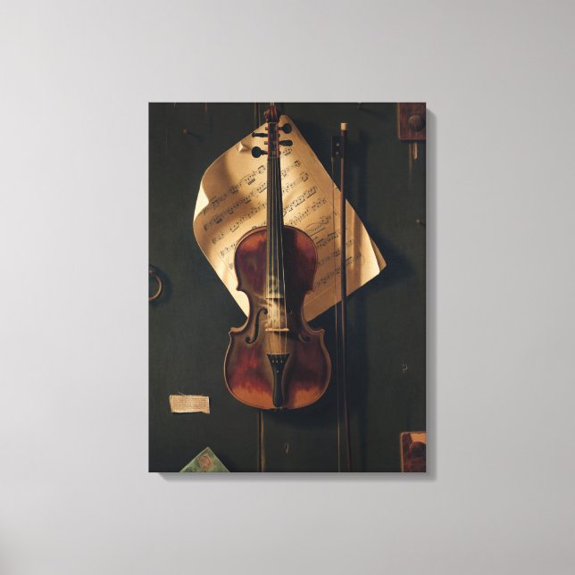 Dutch Master Musik Sträckt Canvastryck (Framsida)
