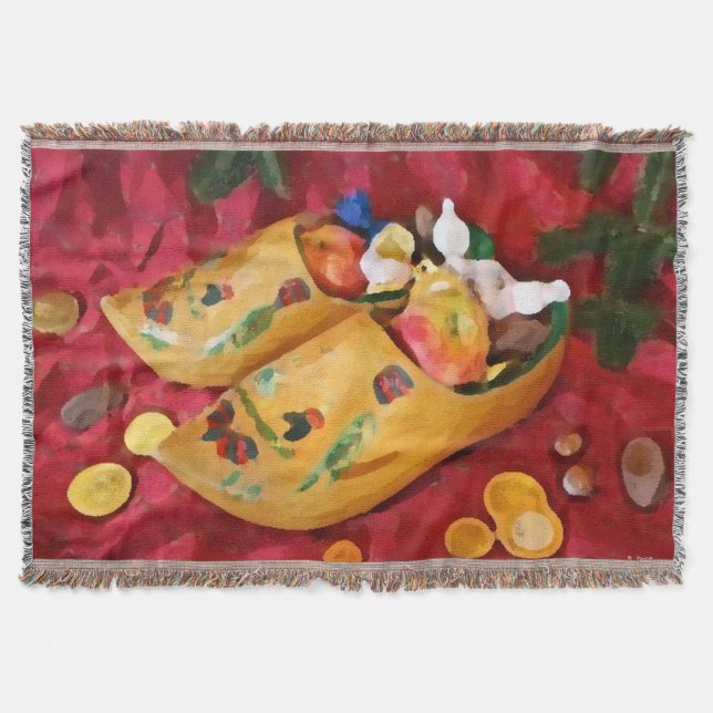 Dutch_ Merry Christmas_blanket Filt (Framsidan)