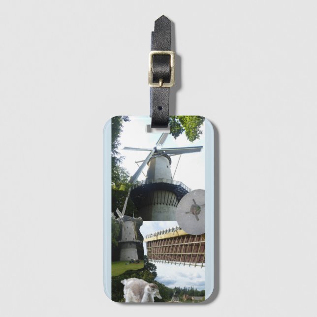 Dutch Mills Luggage Tag Bagagebricka (Framsida vertikal)