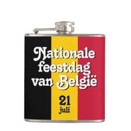 Dutch Nationale feestdag van België belgisk Flagga Fickplunta