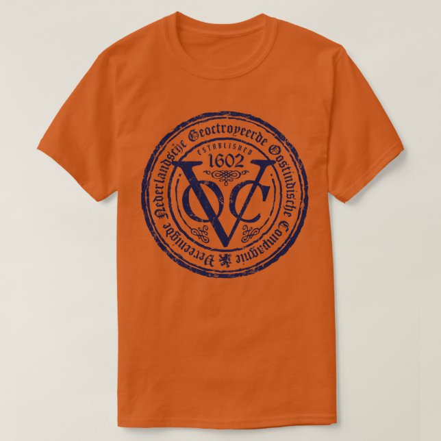 Dutch Öster India Company T Shirt (Design framsida)