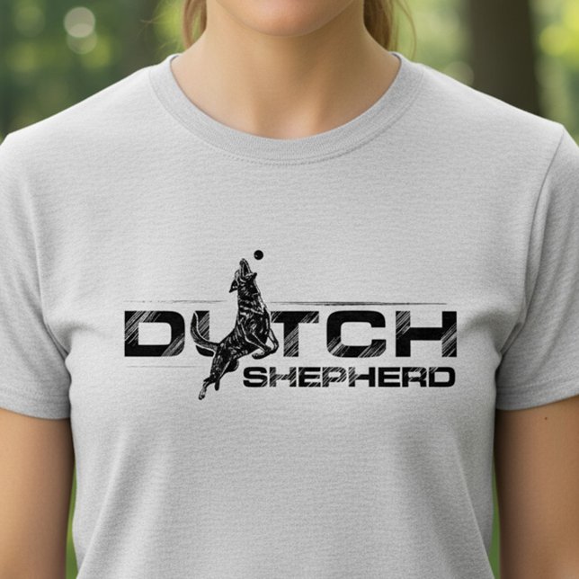Dutch Shepherd -Hollandse Herdershond T Shirt (Skapare uppladdad)