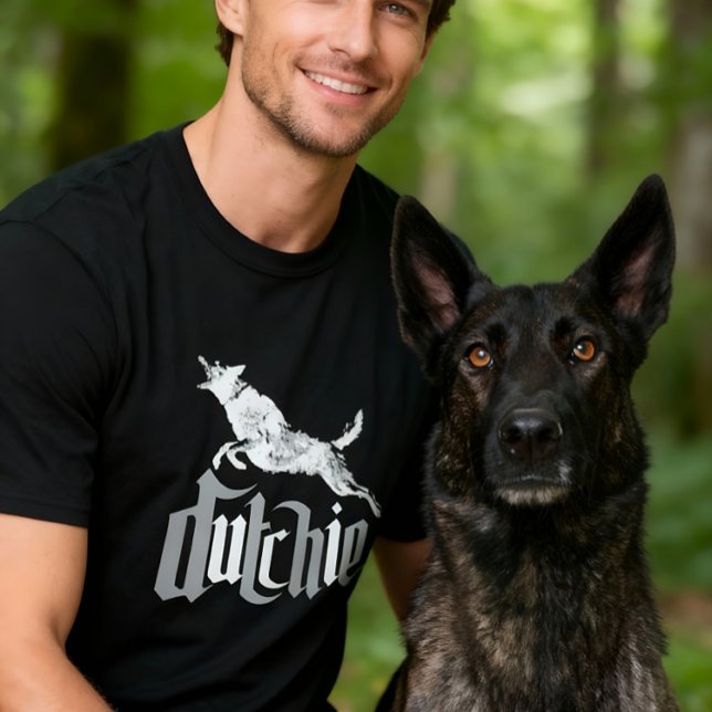 Dutch Shepherd Hund T-shirt (Skapare uppladdad)