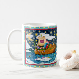 DUTCH SHOE SANTA FRAKT, ICEBERGS, WHALE, NALLE KAFFEMUGG