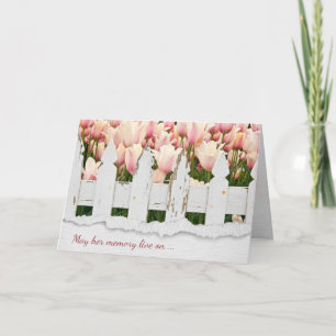 Dutch Tulip Garden Sympathy Kort