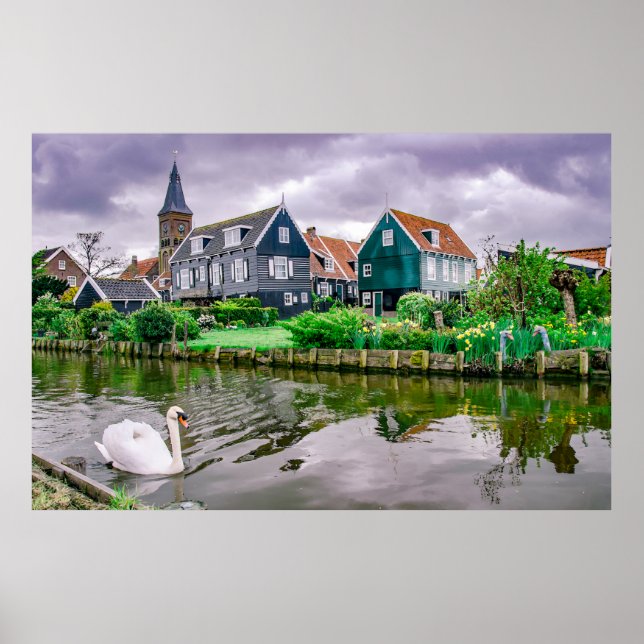 Dutch Village Marken Poster (Framsidan)