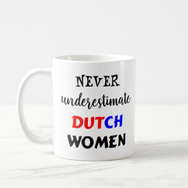 Dutch Women kaffe mugg (Vänster)