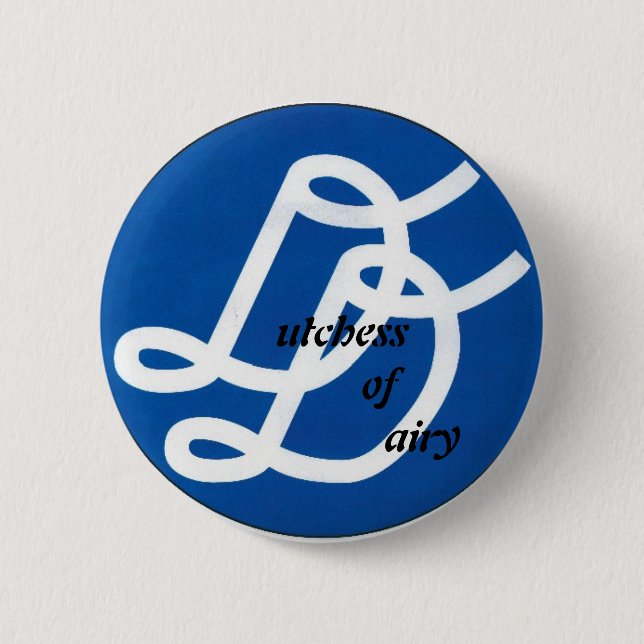 Dutchess av mejeri klämmer fast knapp (Framsida)