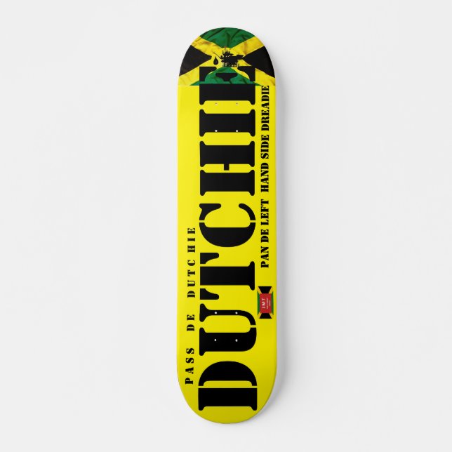 DUTCHIE JMT 7 3/4-tums Skateboard Deck (Framsida)