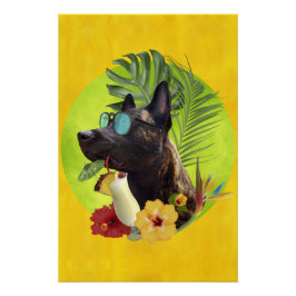 Dutchie Tropical Summer Vibes Perfect Poster