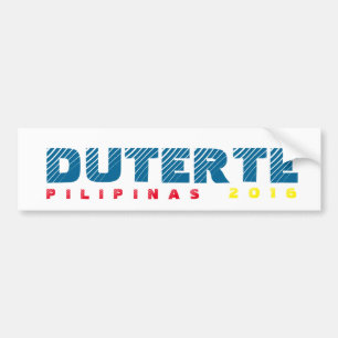 Duterte DU30 bildekal