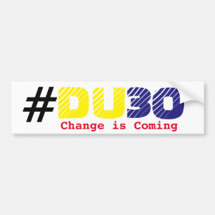 Duterte DU30 dekal